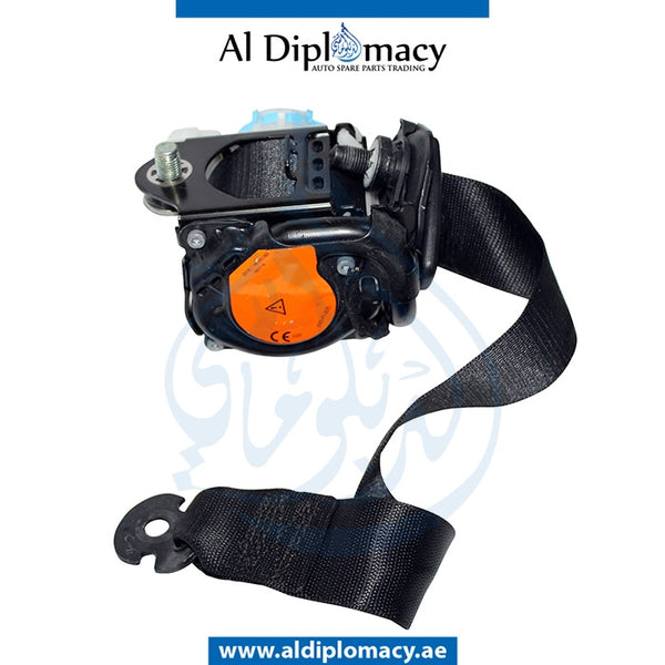 Rear Left SEAT Belt, BLACK for Mercedes-Benz B Class W246 (2011-2019) models, Part Number UN-2468603185 9C94